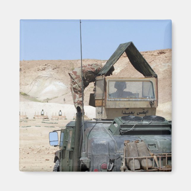 Íman Soldado instrui soldado iraquiano (Frente)