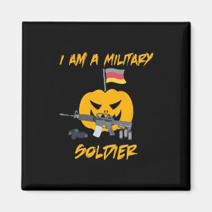 Íman Soldado Militar Halloween