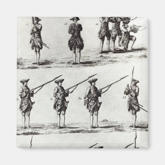 Íman Soldados com baionetas (Frente)