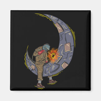 Íman soldadura da lua
