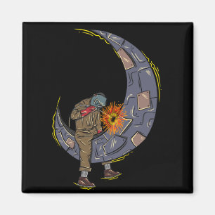 Íman soldadura de lua