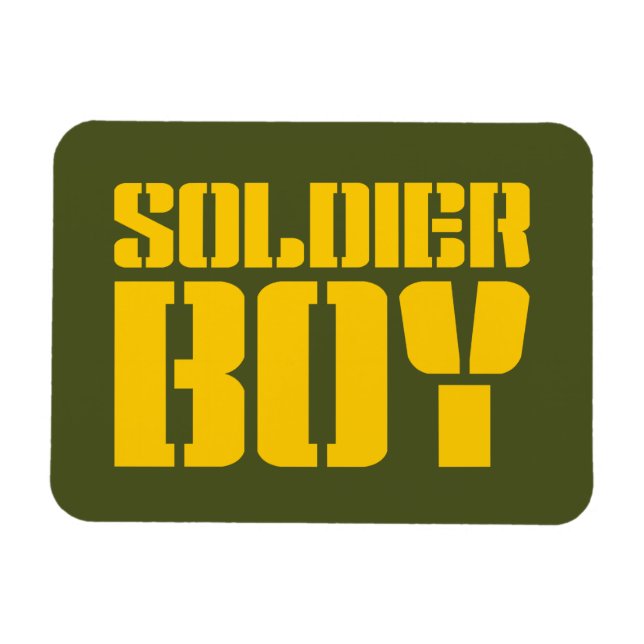 ÍMAN  SOLDIER BOY (Horizontal)