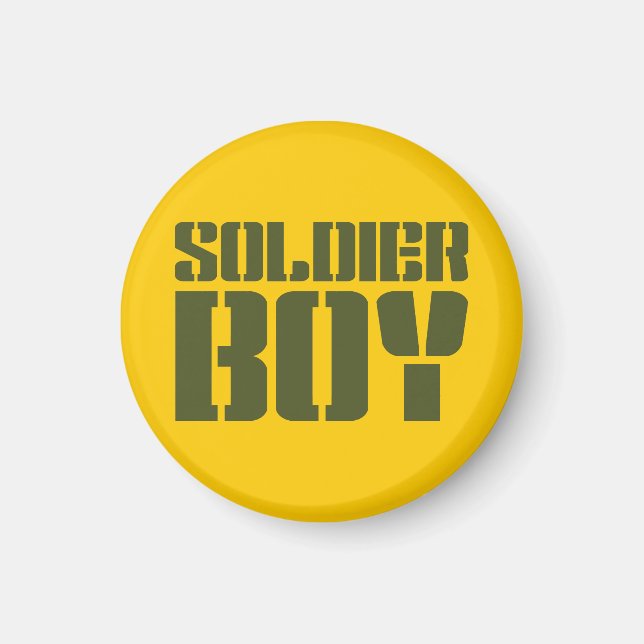 ÍMAN SOLDIER BOY (Frente)