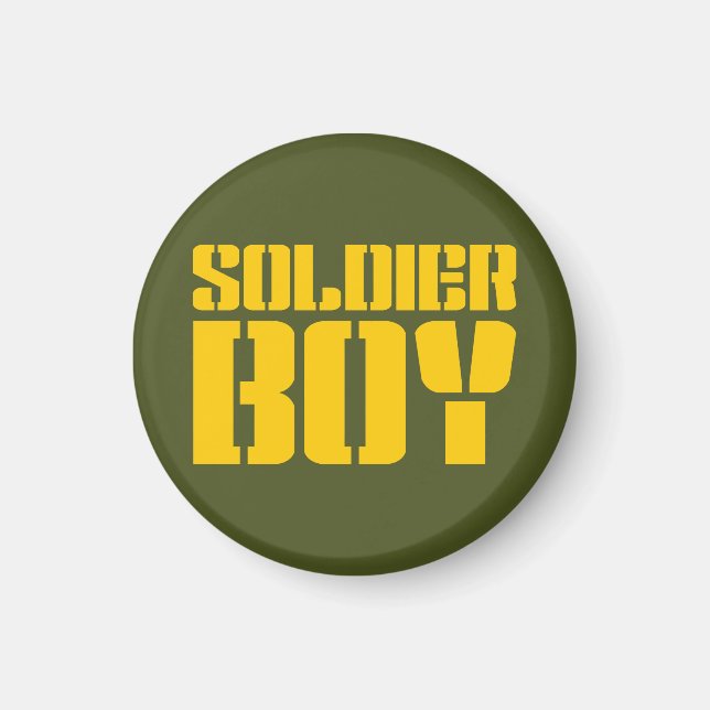 ÍMAN SOLDIER BOY (Frente)