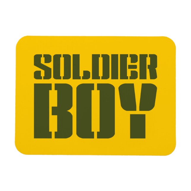 ÍMAN  SOLDIER BOY (Horizontal)