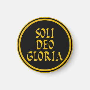Íman Soli Deo Gloria Magnet