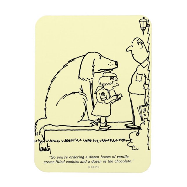 Íman Solicitação de cookies (Vertical)