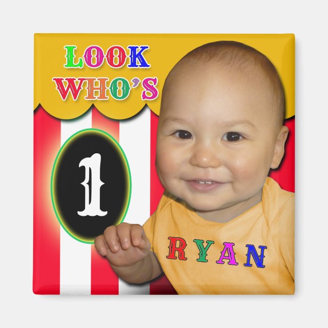 Íman Solicitação Personalizada - Procurar Quem É Um (Frente)