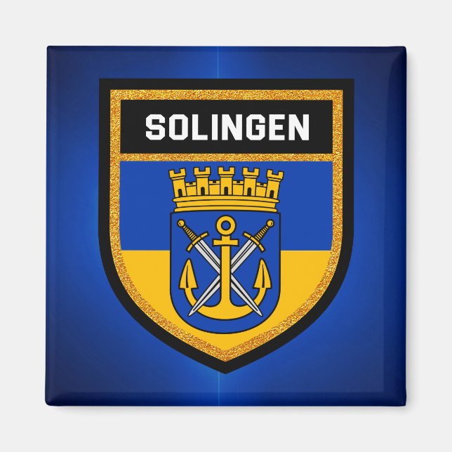 Íman Solingen Flag (Frente)