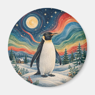Íman Solstício de Inverno do Pinguim Celestial