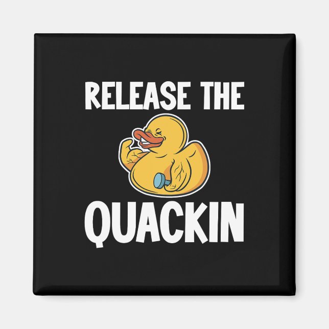 Íman Solte O Quackin Gym Bodybuilding. (Frente)