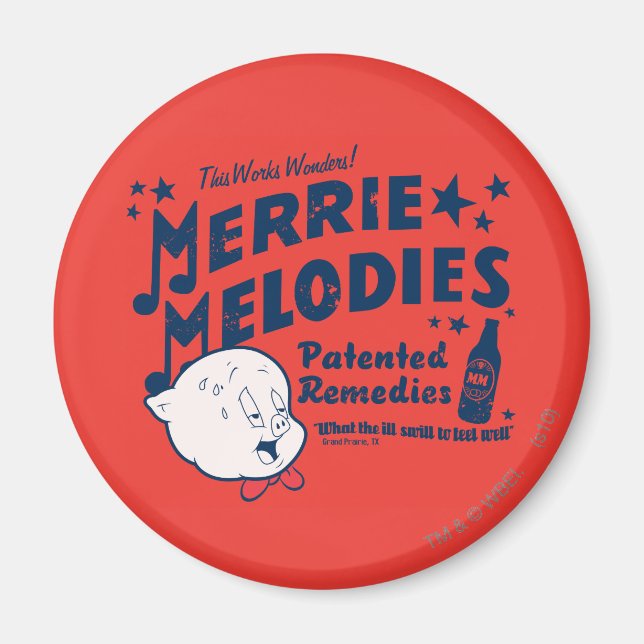 Íman Soluções Porky MERRIE MELODIES™ 2 (Frente)