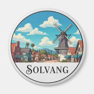 Íman Solvang Califórnia Vintage