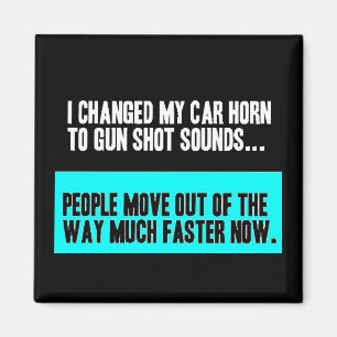 ÍMAN SOM DE CORNO DE CARRO MUDADO PARA FOTOS DE ARMA SE