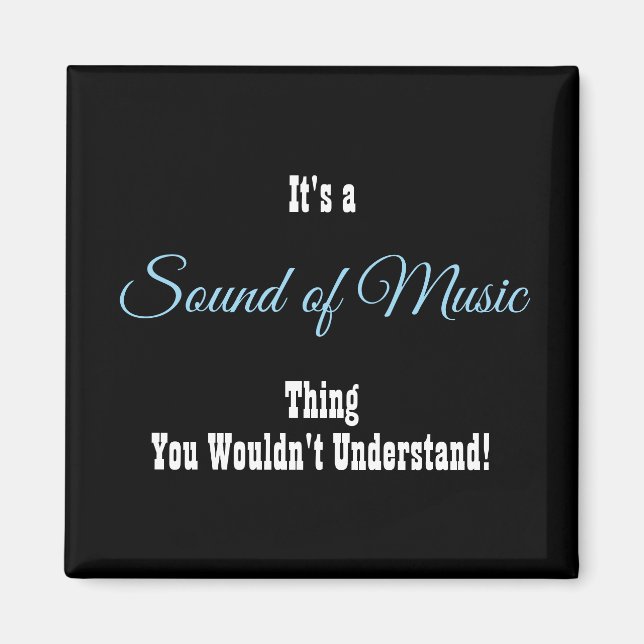 Íman Som de Música Magnet (Frente)