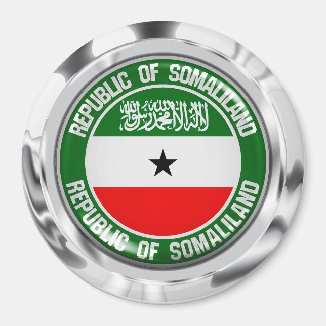 Íman Somaliland Round Emblem (Frente)
