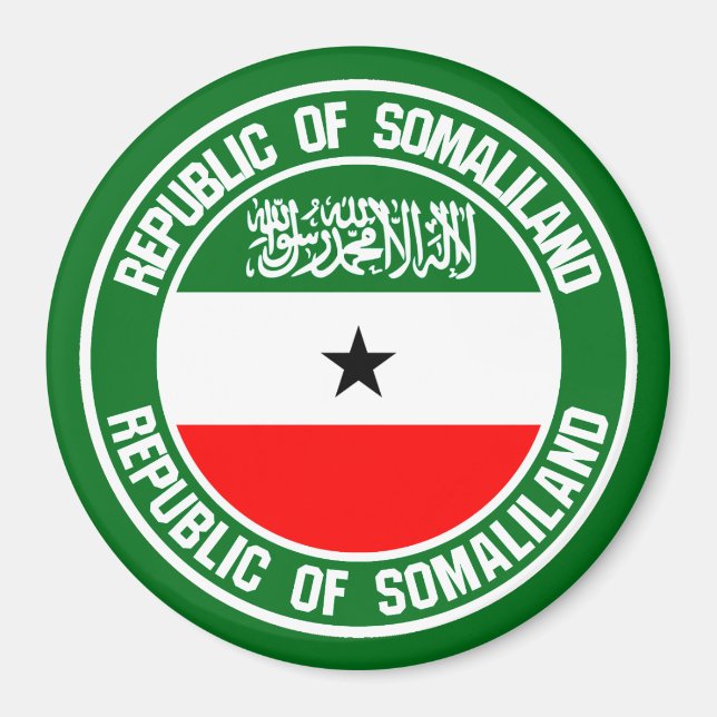 Íman Somaliland Round Emblem (Frente)