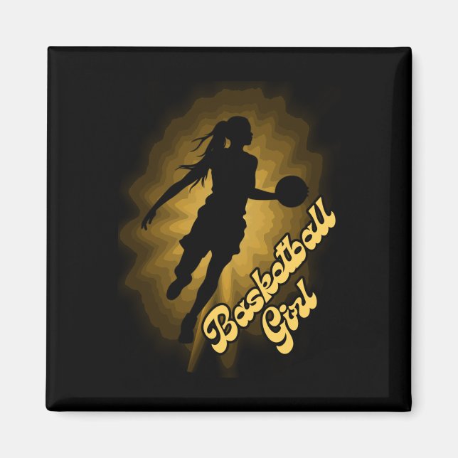 Íman Sombra De Basquete Nos Rays (Frente)