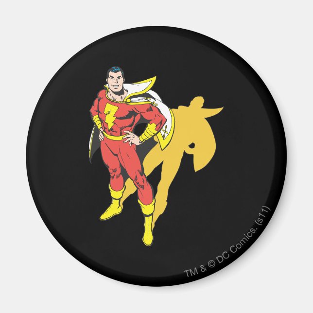 Íman Sombra do SHAZAM (Frente)