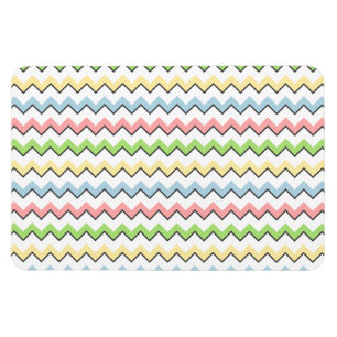 Íman Sombra Pastel da Chevron-Gota por Shirley Taylor