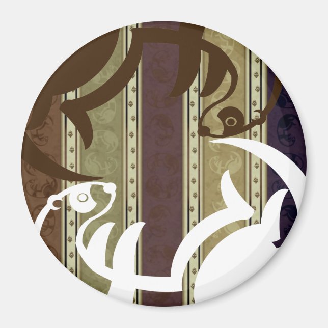 Íman Sombras do ímã de desativação (Frente)