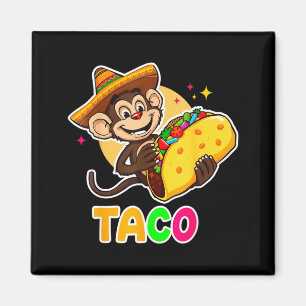 Íman sombrero de macaco mexicano taco el squatcho diver