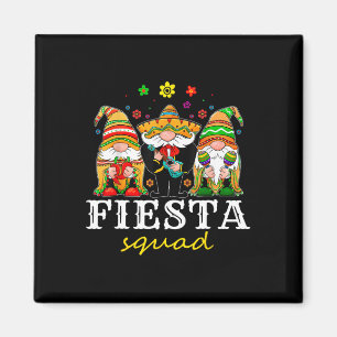 Íman Sombrero Gnomo Chapéu Mexicano Cinco de Mayo Gnomo