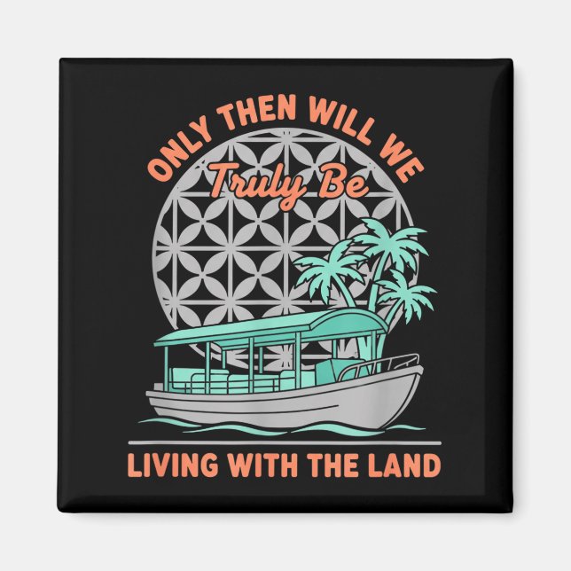 Íman Somente Então Viveremos com o Barco da Natureza da (Frente)