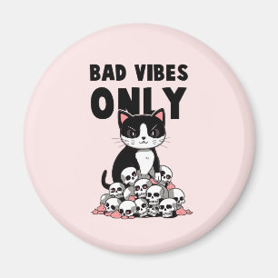 Íman Somente Vibas Más - Gato e Peles
