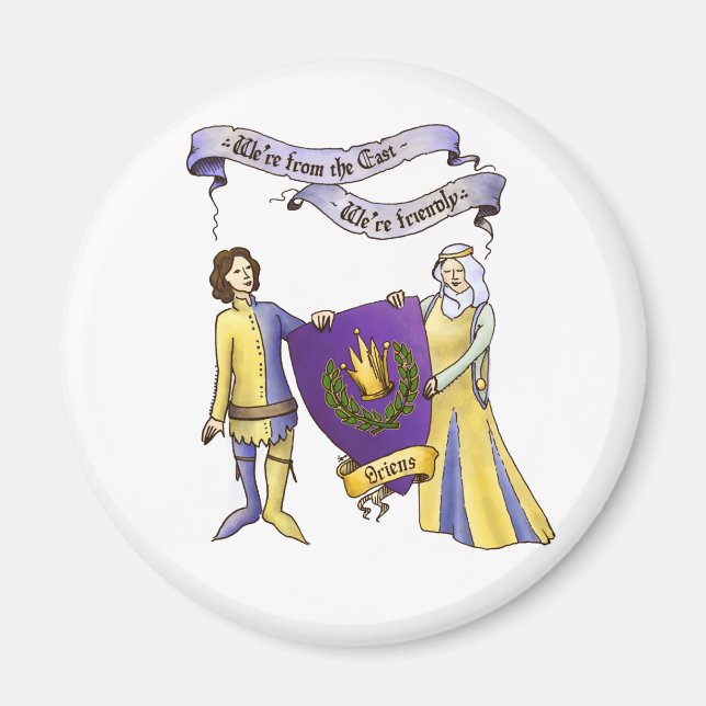 Íman Somos Amigáveis (Frente)