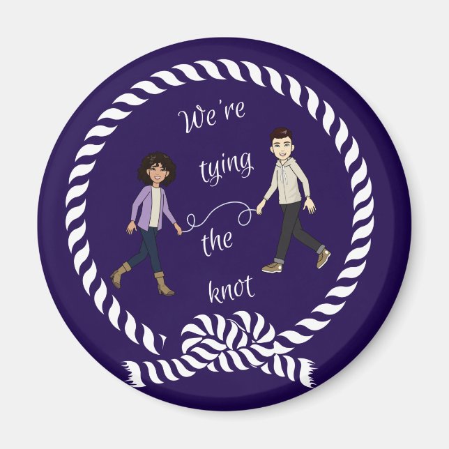 Íman Somos Casandos de anime náutico (Frente)