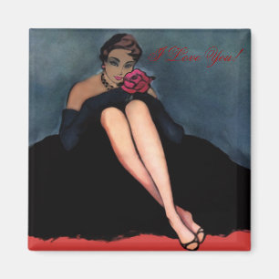 Íman Sonhando com você, magneta ~