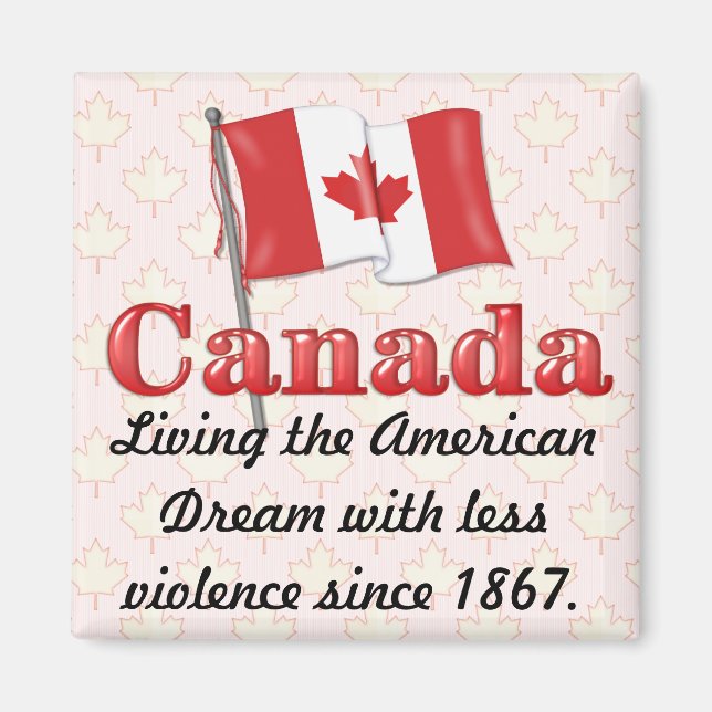 Íman Sonho canadense (Frente)