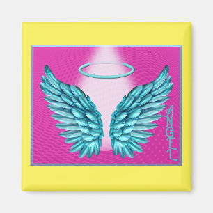 Íman "Sonho como Angelic Wings e Halo"