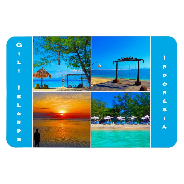 Íman sonho das ilhas gili (Horizontal)