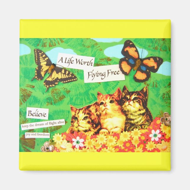 Íman Sonho De Voo - Vintage (Frente)