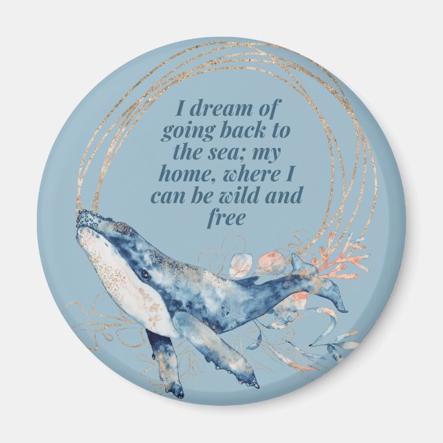 Íman Sonho em voltar ao mar (Frente)