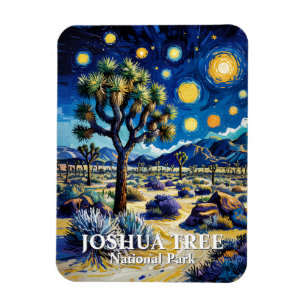 Íman Sonho Moderno da Trilha Joshua Tree no Deserto de