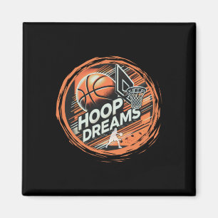 Íman Sonhos Ativos de Hoop de Basquete