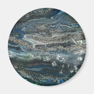 Íman Sonhos da pintura do abstrato Oceano 20