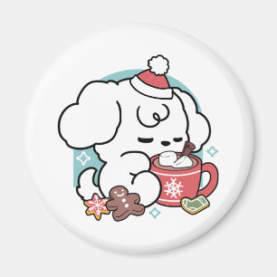Íman Sonhos De Bolachas Cozy - Chocolate Quente e Natal
