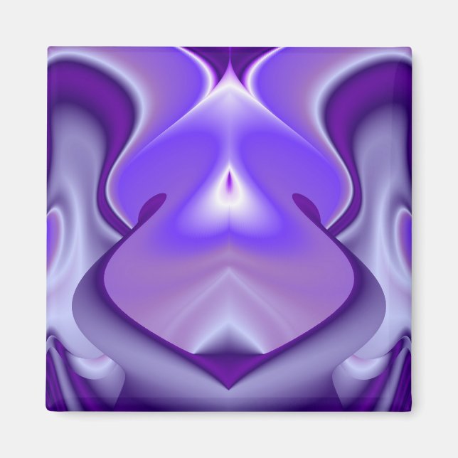Íman Sonhos de Flor Roxo (Frente)