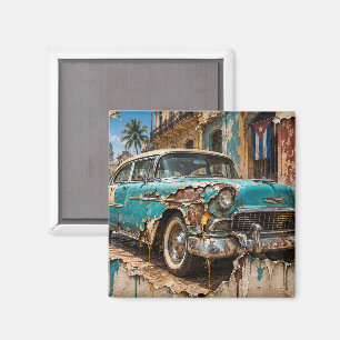 Íman Sonhos de Havana, Cromado Enferrujado