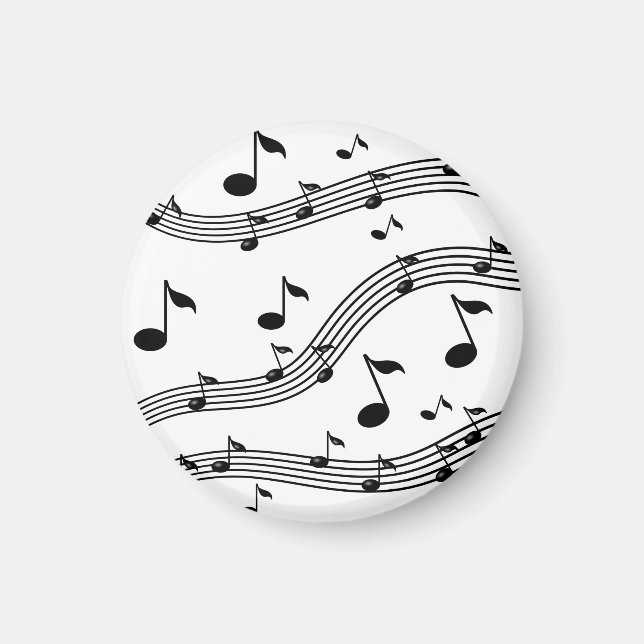 Íman Sonhos de instrumentos de música padronizados (Frente)