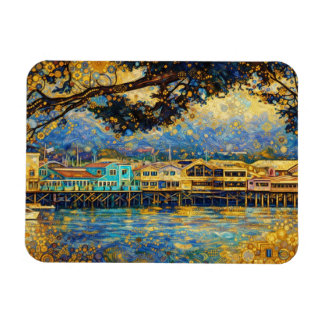 Íman Sonhos do Porto de Monterey inspirados em Klimt