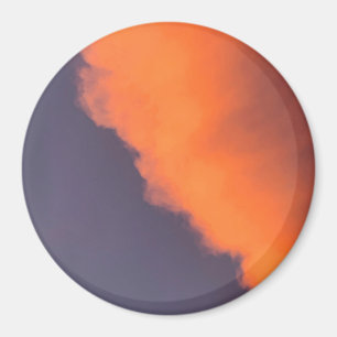 Íman Sonhos, nuvens mágicas em cores mágicas e sonhad