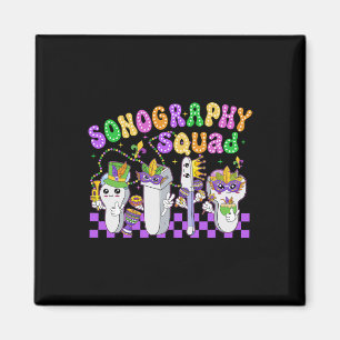 Íman Sonografia Engraçada Esquadrão Mardi Gras Carnaval