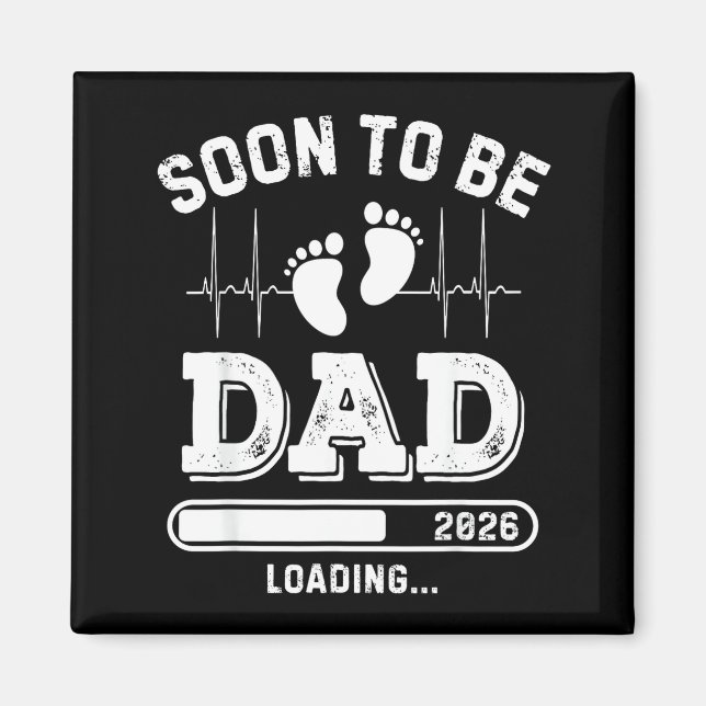 Íman Soon To Be Dad 2026 Loading Baby Announcement For  (Frente)