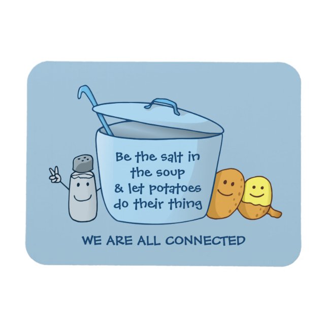 Íman Sopa de Batata de Salty (Horizontal)