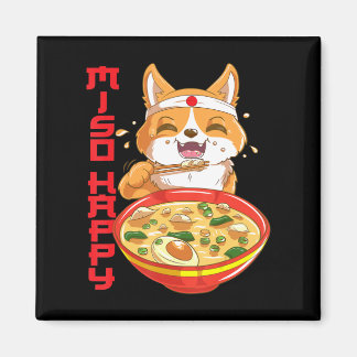 Íman Sopa de Cão Miso do Shiba Inu, Japonês, Bonita